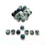 Natural Moss Agate Cushion Shape Cabochon Loose Gemstone For Jewelry Making Healing Crystal