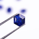 Blue Lapis Lazuli Hexagon 5X5 mm Calibrated Wholesale Natural Loose Gemstone for Jewelry Making 500 Pcs Lot