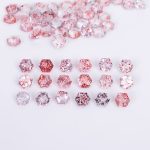 Natural Super Seven Quartz Hexagon Shape Faceted Minimalist Loose Gemstone for Jewelry Making Melody Stones