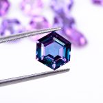 Best Quality Alexandrite 5X5 mm Calibrated Hexagon Cut Color Changeable Loose Gemstone for Jewelry Making 200 Pcs Lot