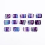 Natural Multi Fluorite Faceted Octagon Shape Calibrated Loose Gemstone for Jewelry Making Excellent Cut Stones