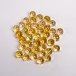 Briolette Cut Citrine Ball Natural Loose Gemstone for Jewelry Making Beautiful Stone for Home Decoration