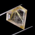 Natural Golden Rutile Quartz Shield Shape Brilliant Cut, Rutilated Quartz Loose Gemstone For Jewelry Making Stone Calibrated Size 18X18 mm
