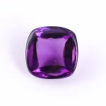 Bolivia Amethyst Sugar Loop Cushion Shape Gemstone, Natural Loose Gemstone For Jewelry Making, Unique Calibrated Gemstone, 13X13X8 mm, 9 Ct.
