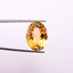 Yellow Citrine Oval Shape Brilliant Cut Gemstone, Loose Gemstone For Jewelry Making, Faceted Cut Calibrated Natural Gemstone Lot, 20X15X10mm