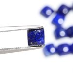AAA Genuine Blue Lapis Lazuli Square Shape Cabochon Calibrated Vintage Loose Gemstone for Jewelry Making