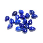 Top Quality Lapis Lazuli Pear Shape Cabochon Calibrated Loose Gemstone for Jewelry Making Natural Crystals