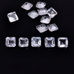 Natural White Topaz Faceted Asscher Cut Octagon Loose Gemstone for Jewelry Making Wholesale Gemstone in Bulk