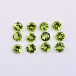 100% Natural Peridot Round Best Quality Loose Gemstone for Jewelry Making and Home Décor