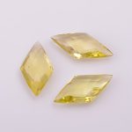 Natural Lemon Quartz Kite Shape Briolette Cut Loose Gemstone for Jewelry Making Calibrated Stones