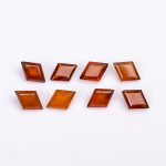 AAA++ Genuine Hessonite Garnet Kite Shape Calibrated Loose Gemstone for Jewelry Making