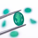 100% Genuine Green Onyx Oval Shape Calibrated Loose Gemstone for Jewelry Making Faceted Crystal