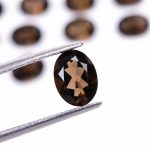 Superb Quality Natural Smoky Quartz Oval Shape Calibrated Loose Gemstone for Jewelry Making