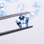 100% Natural Sky Blue Topaz Pentagon Shape Loose Gemstone for Jewelry Making Minimalist Crystal