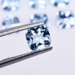 Genuine Sky Blue Topaz Cushion Shape Loose Gemstone for Jewelry Making Perfect Gift for Husband