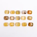 Montana Agate Rectangle Cushion Shape Loose Gemstone for Jewelry Making Natural Cut Gemstones