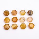 Natural Montana Agate Faceted Hexagon Shape Calibrated Wholesale Loose Gemstone for Jewelry Making
