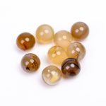 Genuine Montana Agate Ball Shape Loose Gemstone for Jewelry Making Sphere Cabochons