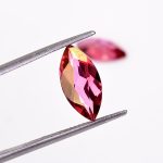 Natural Pink Topaz Faceted Marquise Shape Loose Gemstone for Jewelry Making Calibrated Gemstone Lot