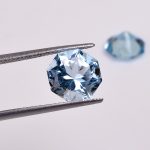 AAA Genuine Sky Blue Topaz Octagon Shape Loose Gemstone for Jewelry Making Perfect Gift for Wife