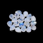 Best Quality Rainbow Moonstone Pear Shape Calibrated Loose Gemstone for Jewelry Making Natural Cabochon