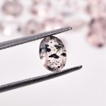 Pink Dot Quartz Faceted Oval Shape Calibrated Loose Gemstone for Jewelry Making Natural Crystals