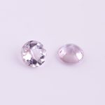 Amethyst Rose Cut Round Shape Loose Gemstone for Jewelry Making Natural Crystals