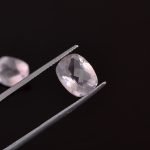 Natural Rose Quartz Cushion Shape Calibrated Loose Gemstone for Jewelry Making Faceted Pink Crystal