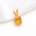 Natural Montana Agate Oval Shape Handmade Pendant 14K Gold Jewelry Boho Gift