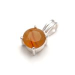 Natural Montana Agate Round Boho Pendant 925 Sterling Silver Anniversary Jewelry